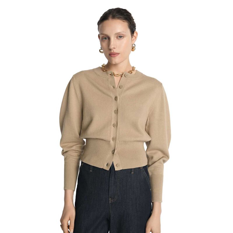 Veronika Maine Cotton Cashmere Cardigan image number 0